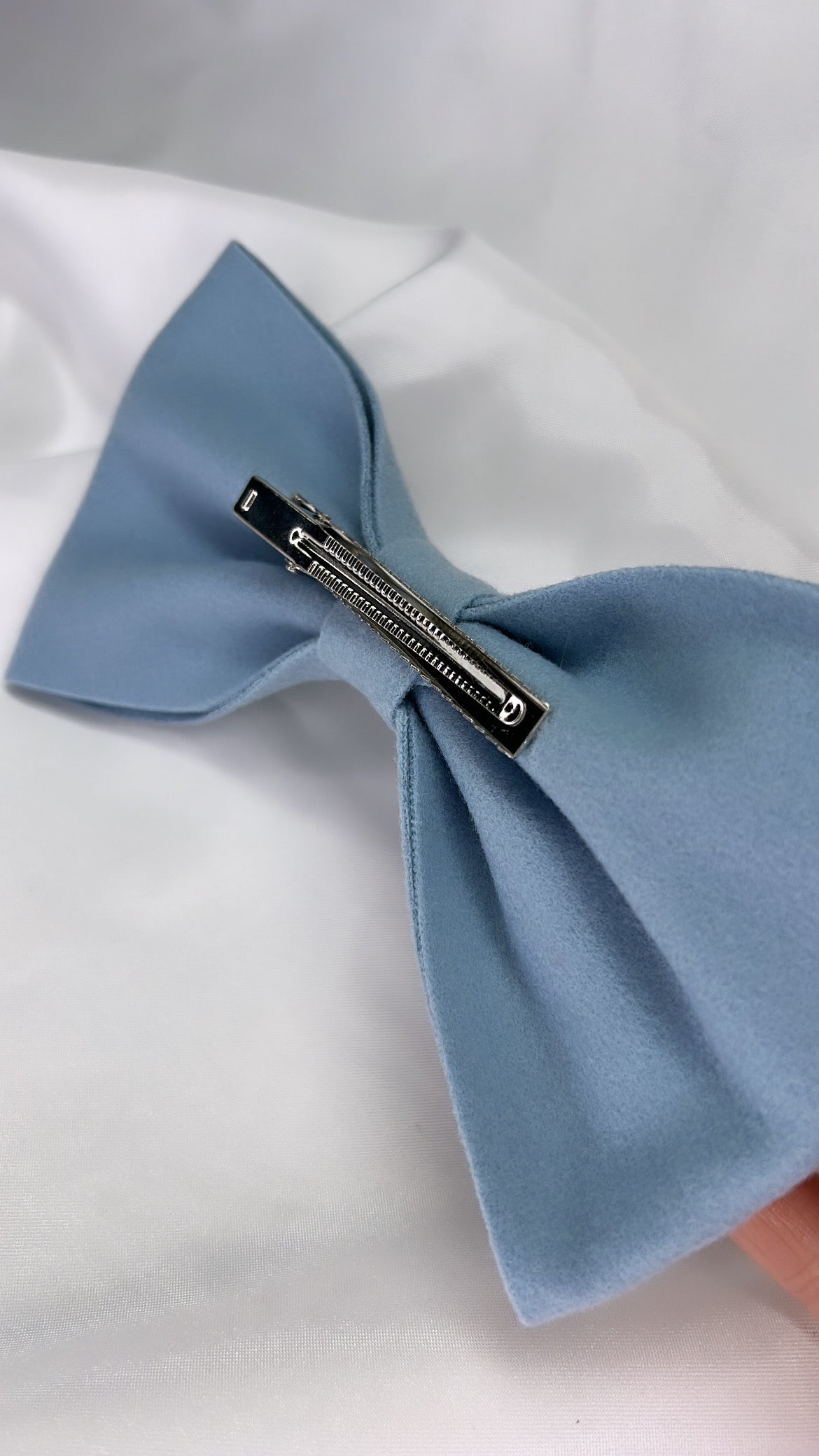 Marya baby blue bow