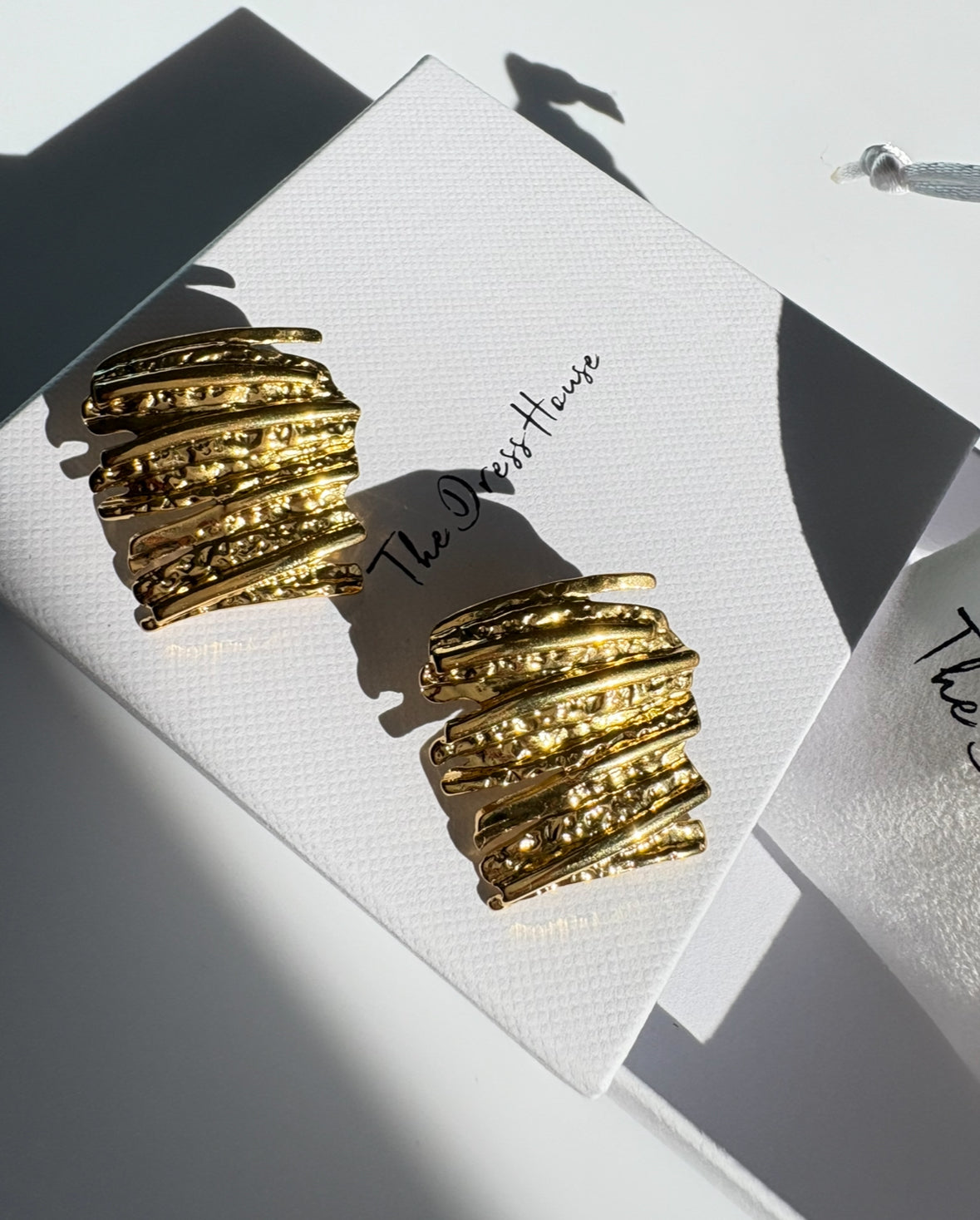 Lula - Gold Statement Earring